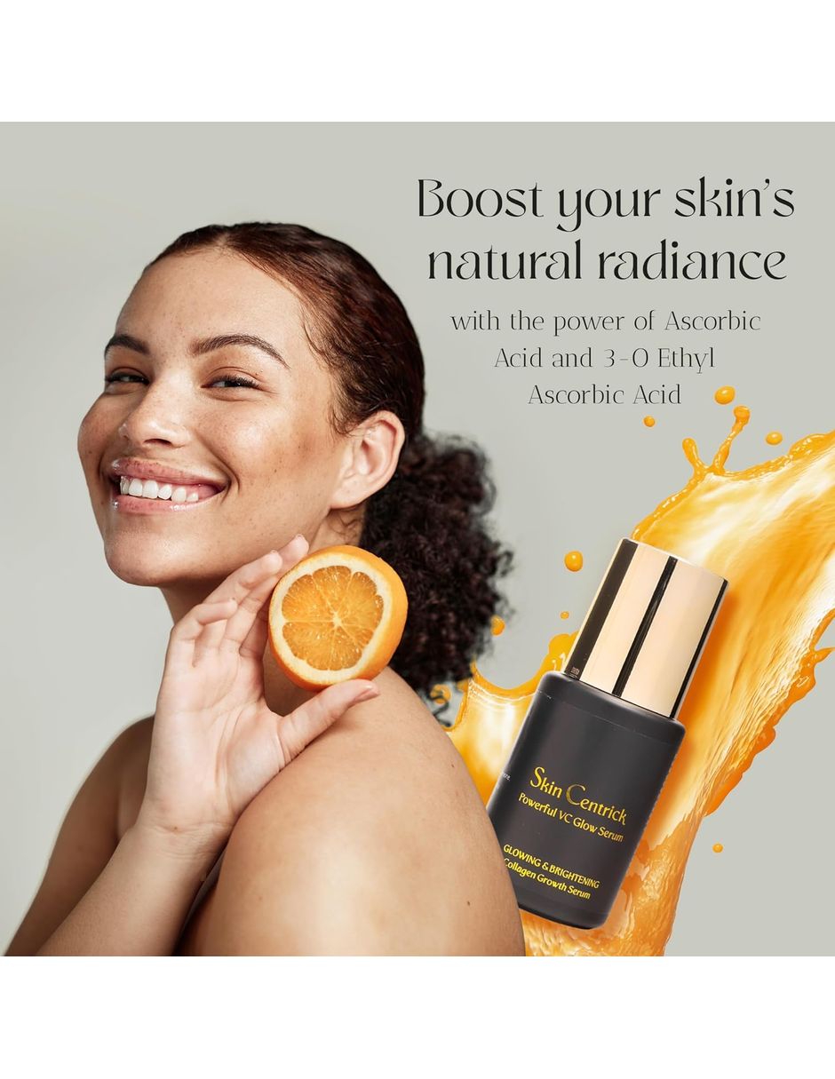 Sérum revitalizante facial iluminador vc poderoso de todo tipo de piel 2
