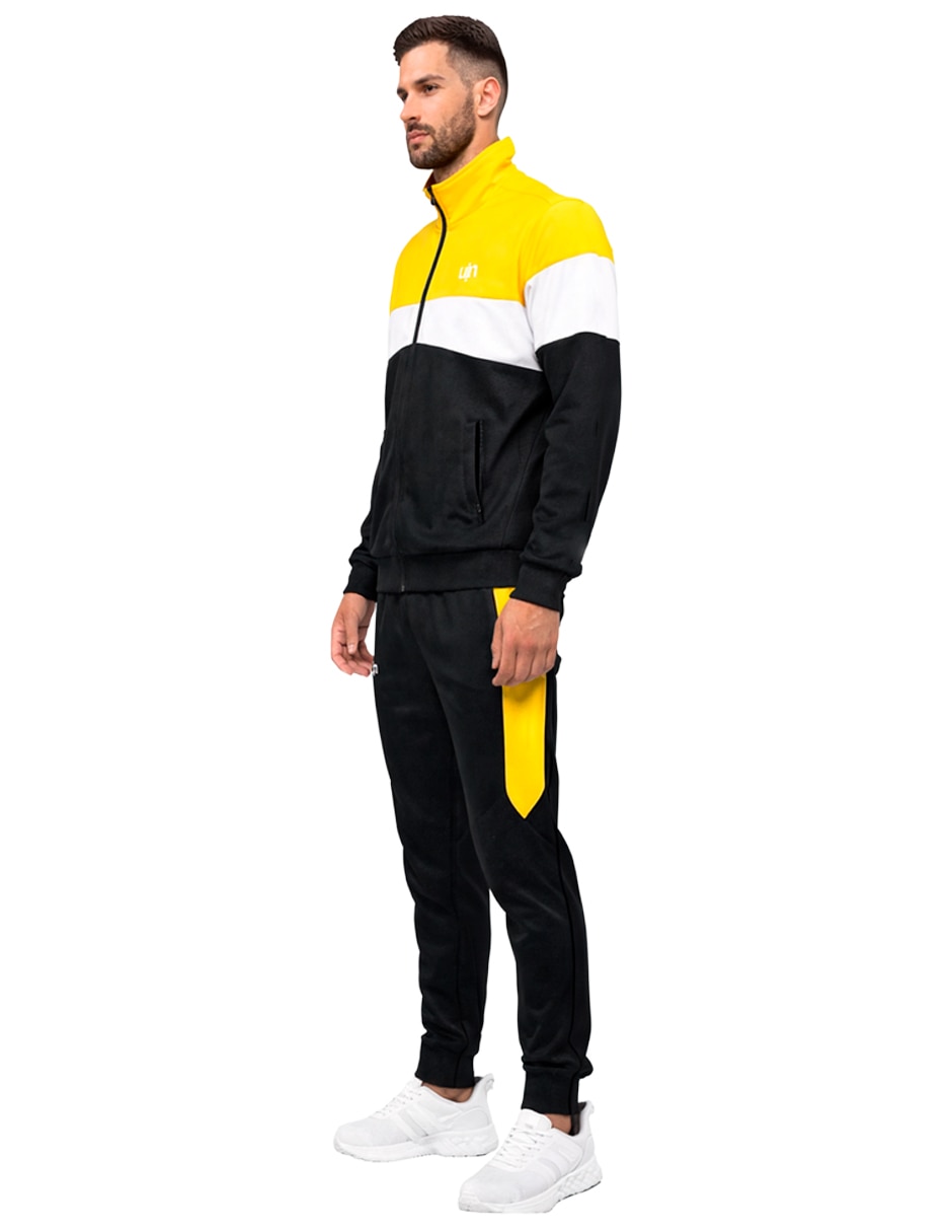 Conjunto deportivo regular con elástico para hombre 4