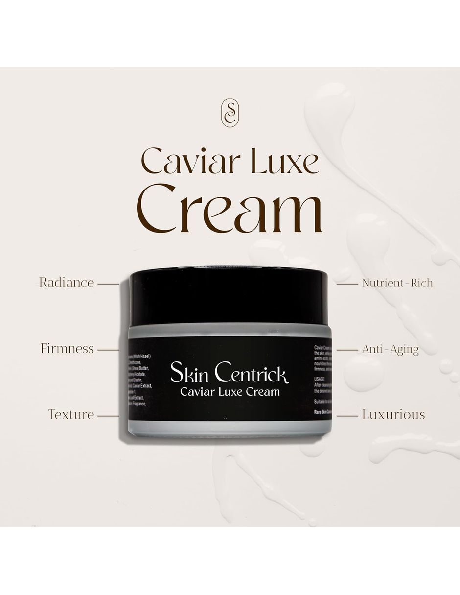 Crema hidratante Luxe de caviar Skin Centrick