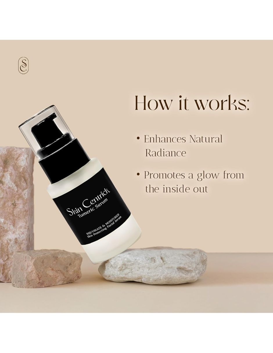 Sérum revitalizante facial de cúrcuma de todo tipo de piel 3