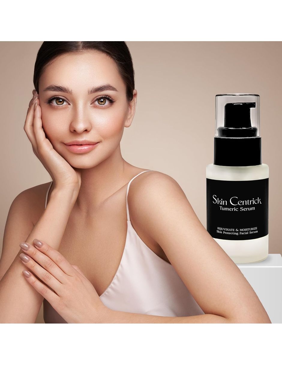 Sérum revitalizante facial de cúrcuma de todo tipo de piel