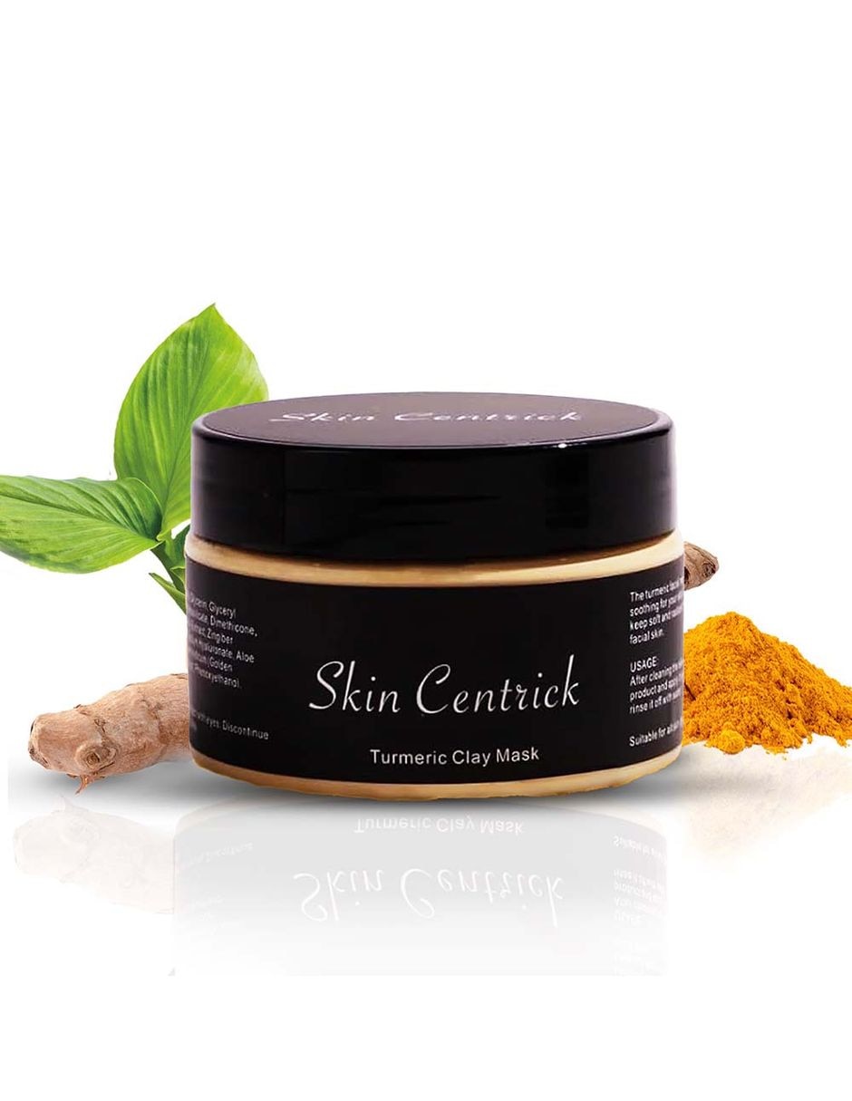 Mascarilla facial mascarilla de arcilla y cúrcuma para desintoxicar Skin Centrick
