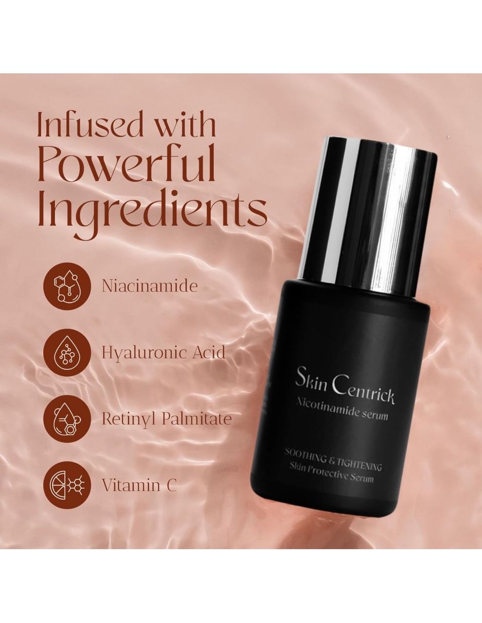 Sérum suavizante facial de nicotinamida de todo tipo de piel 3