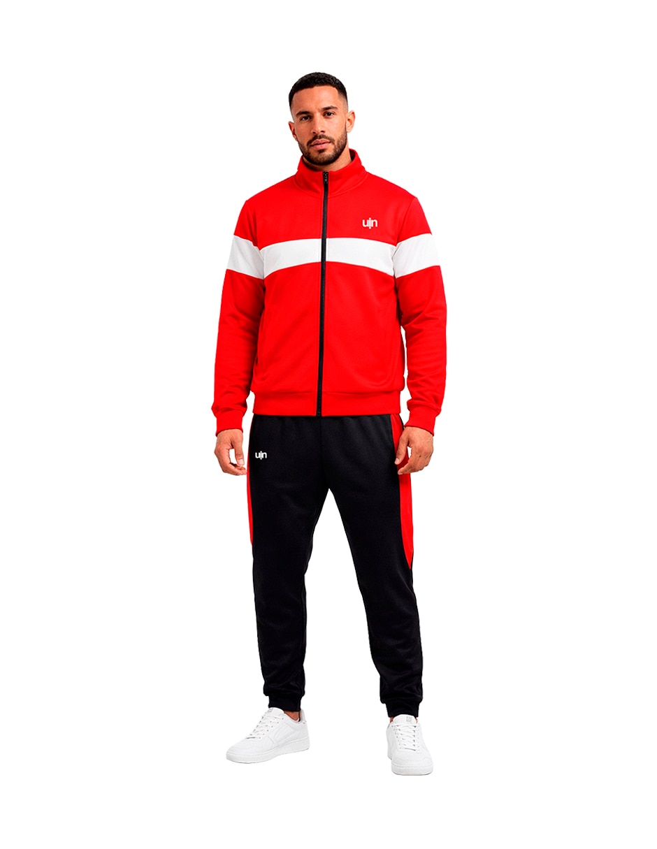 Conjunto deportivo regular uin con elástico para hombre