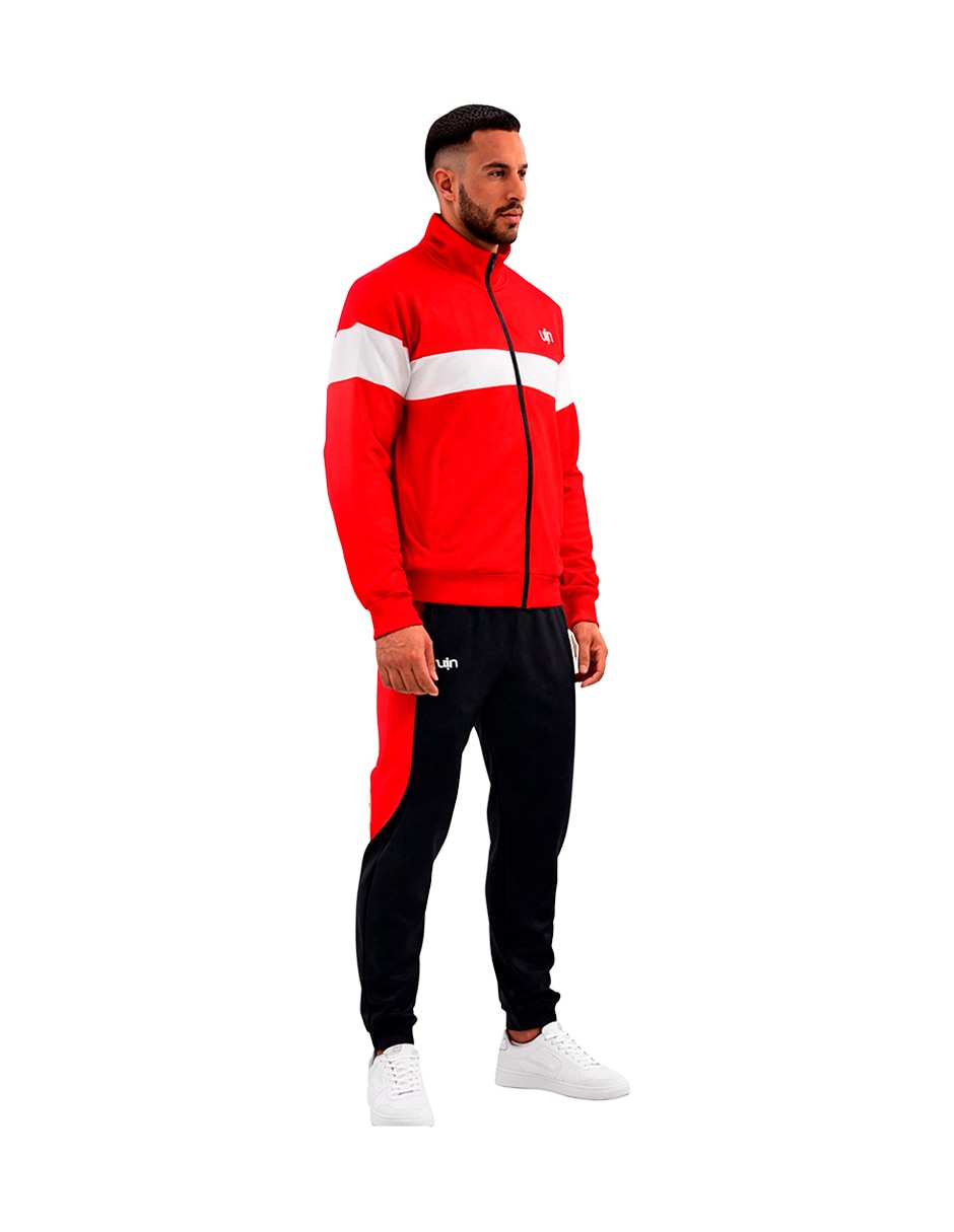 Conjunto deportivo regular uin con elástico para hombre