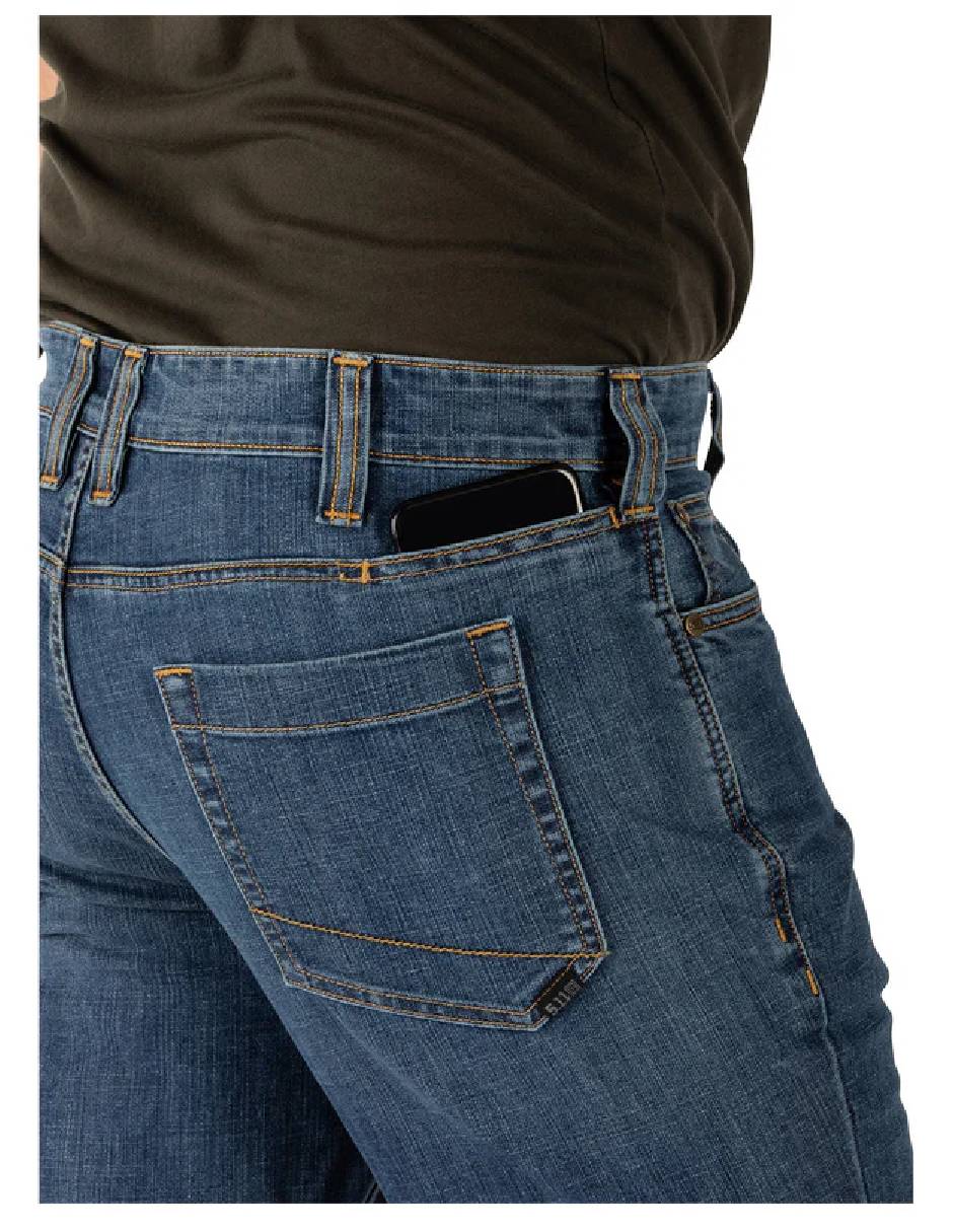 Pantalón casual 5.11 TACTICAL de Mezclilla para hombre