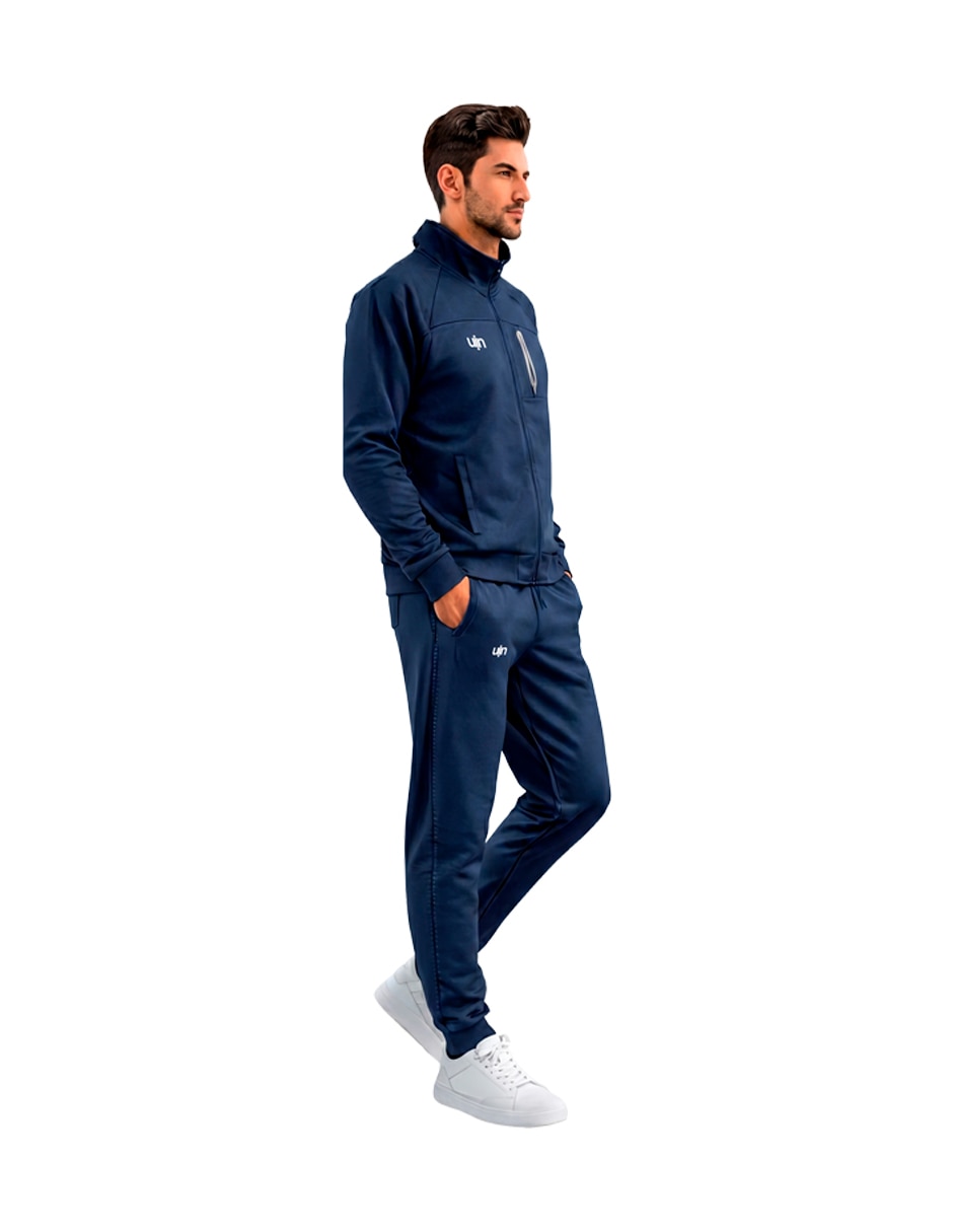Conjunto deportivo regular con elástico para hombre 4