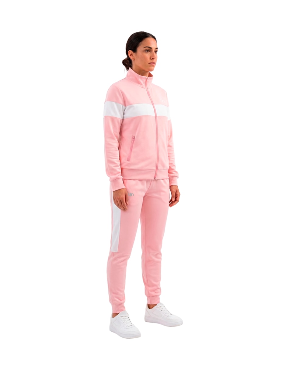 Conjunto deportivo regular con elástico para mujer 2