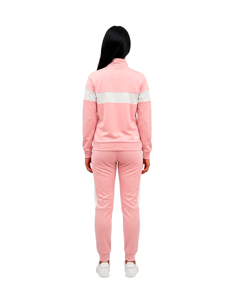 Conjunto deportivo regular con elástico para mujer 5