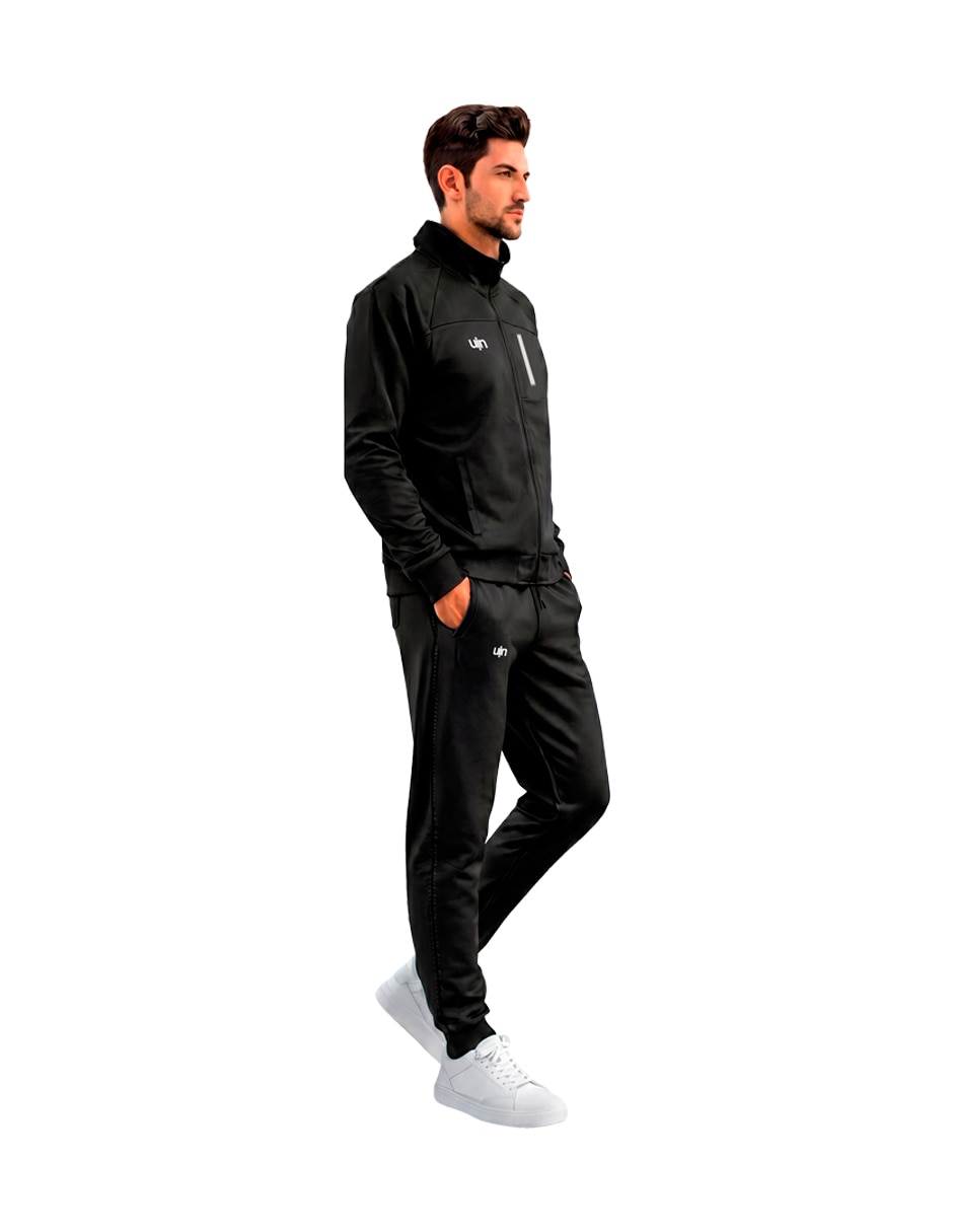 Conjunto deportivo regular con elástico para hombre 6