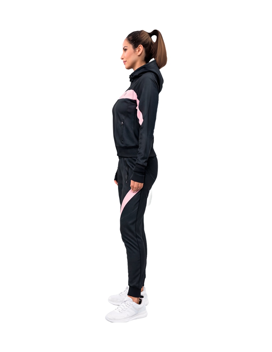 Conjunto deportivo regular con elástico para mujer 3