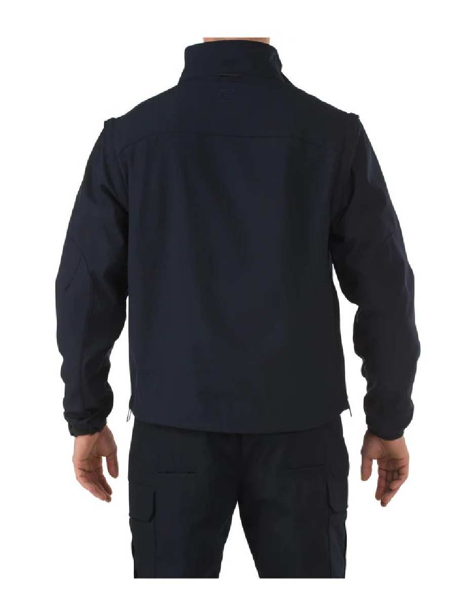 Chamarra casual impermeable con bolsillos para hombre 2