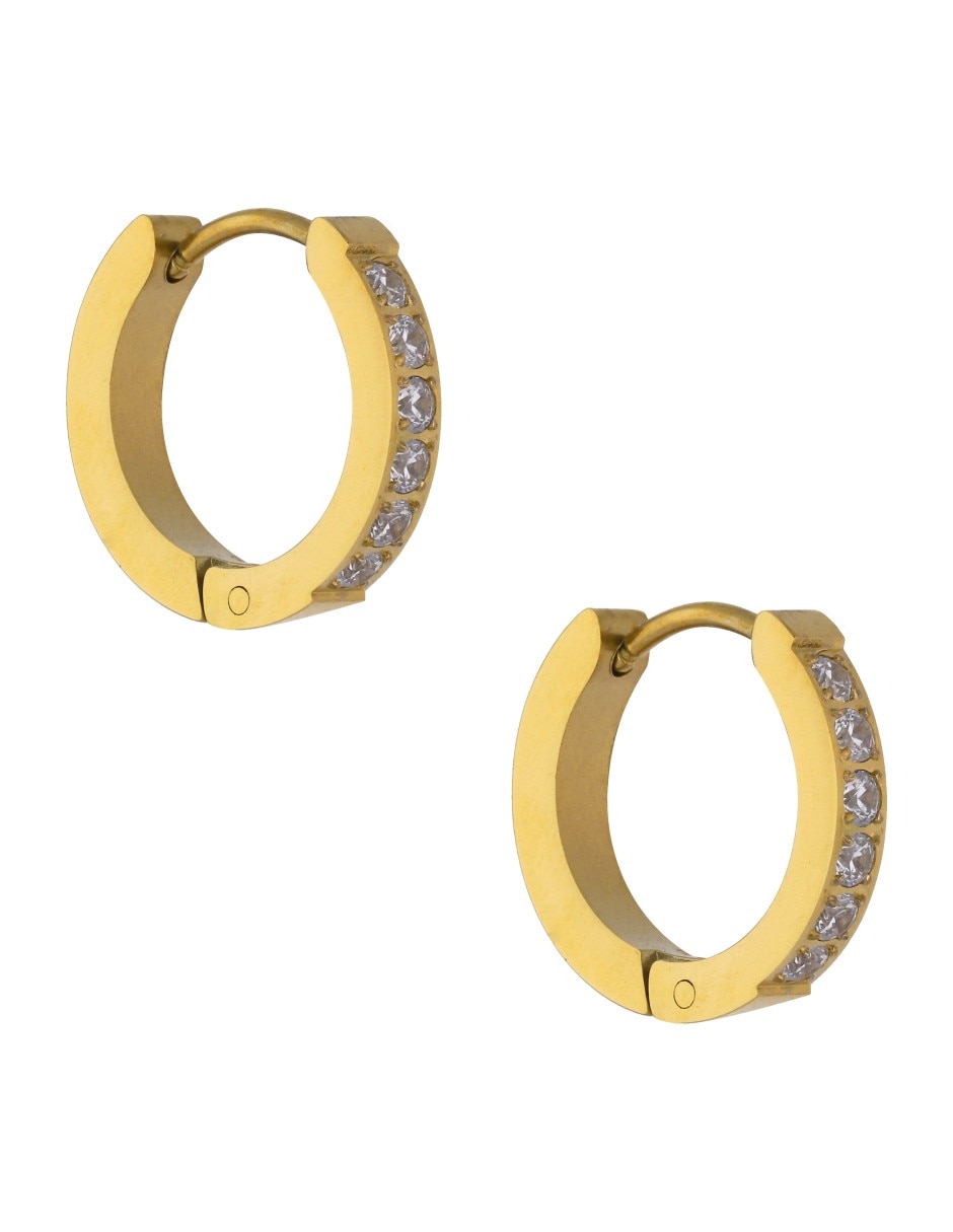 Aretes con acabado brillante Aretes con acabado brillante