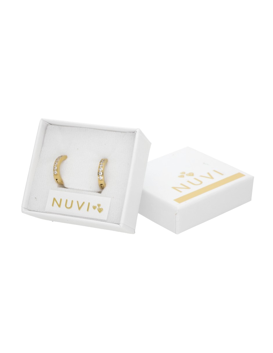 Aretes con acabado brillante 3
