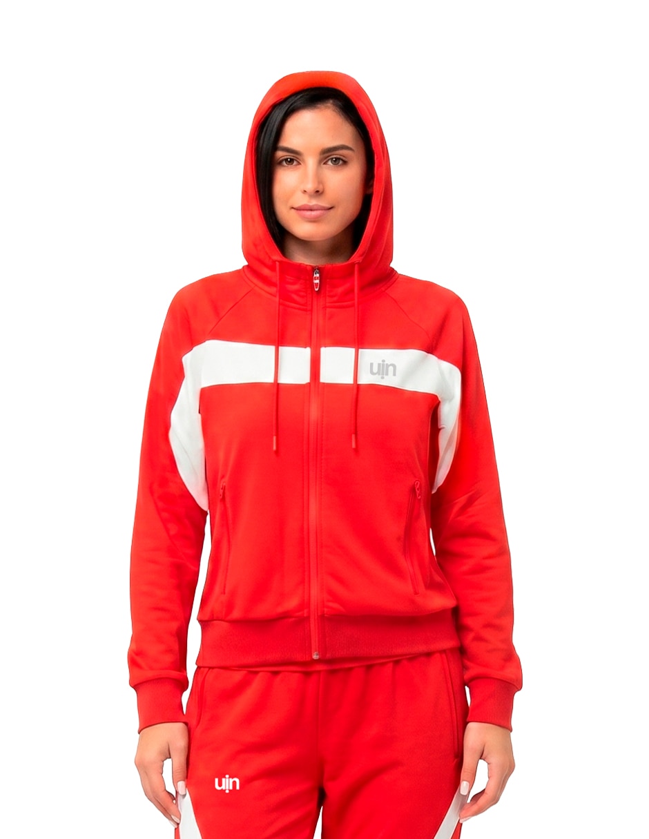 Conjunto deportivo regular con elástico para mujer 4
