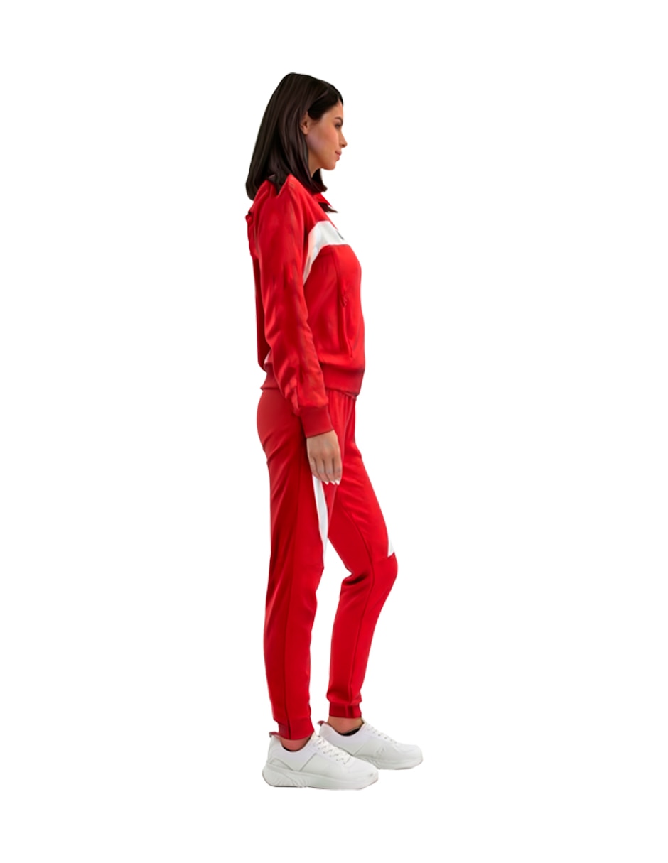 Conjunto deportivo regular con elástico para mujer 7