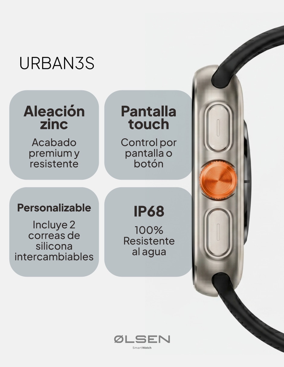 Smartwatch Urban 3S unisex 10