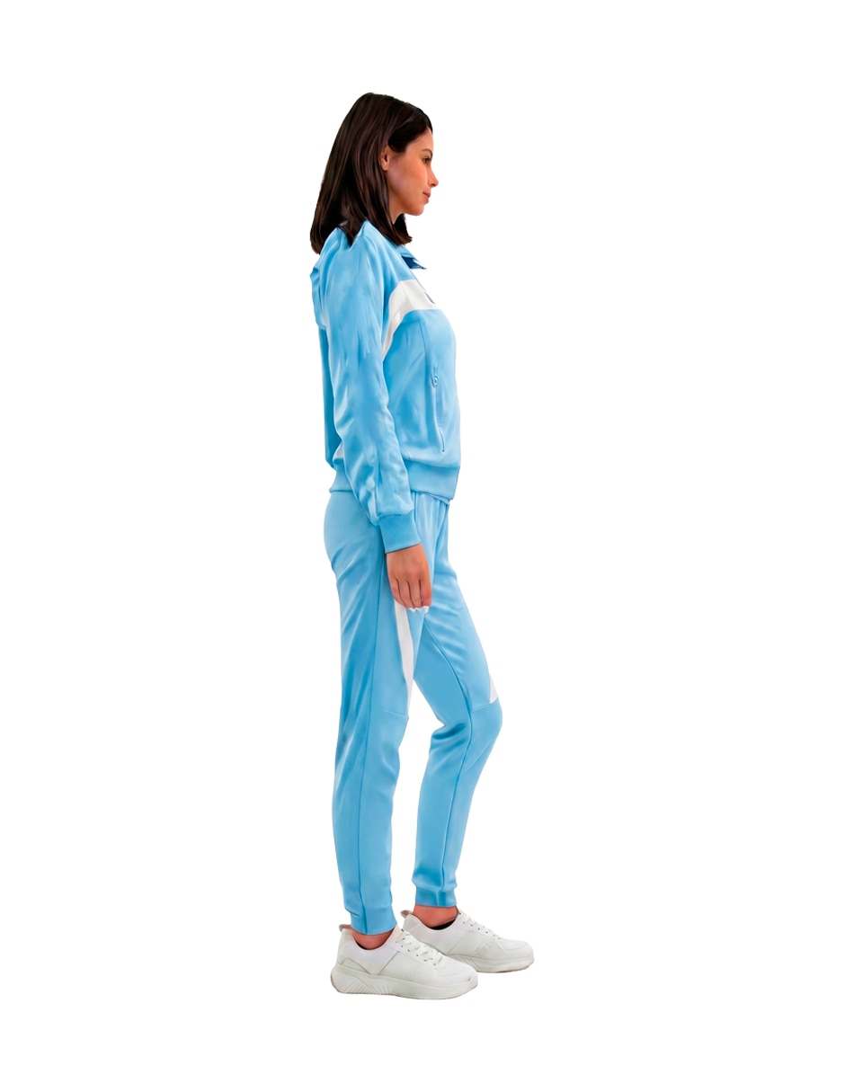 Conjunto deportivo regular con elástico para mujer 4
