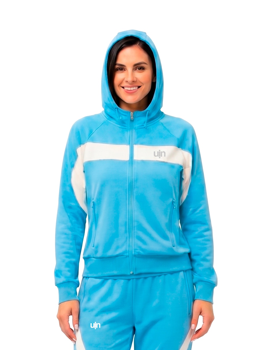 Conjunto deportivo regular con elástico para mujer 5