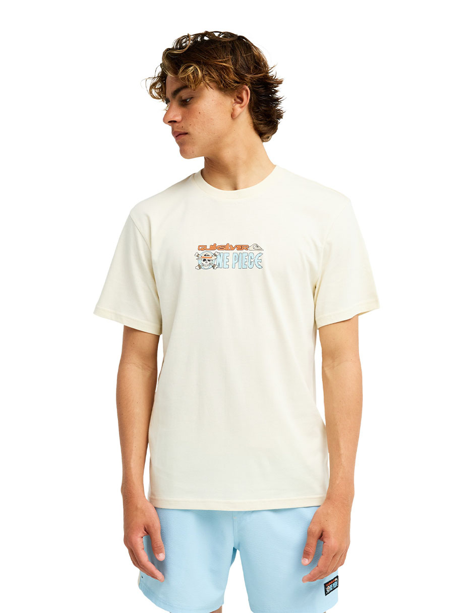 Playera Collab One Piece cuello redondo para hombre