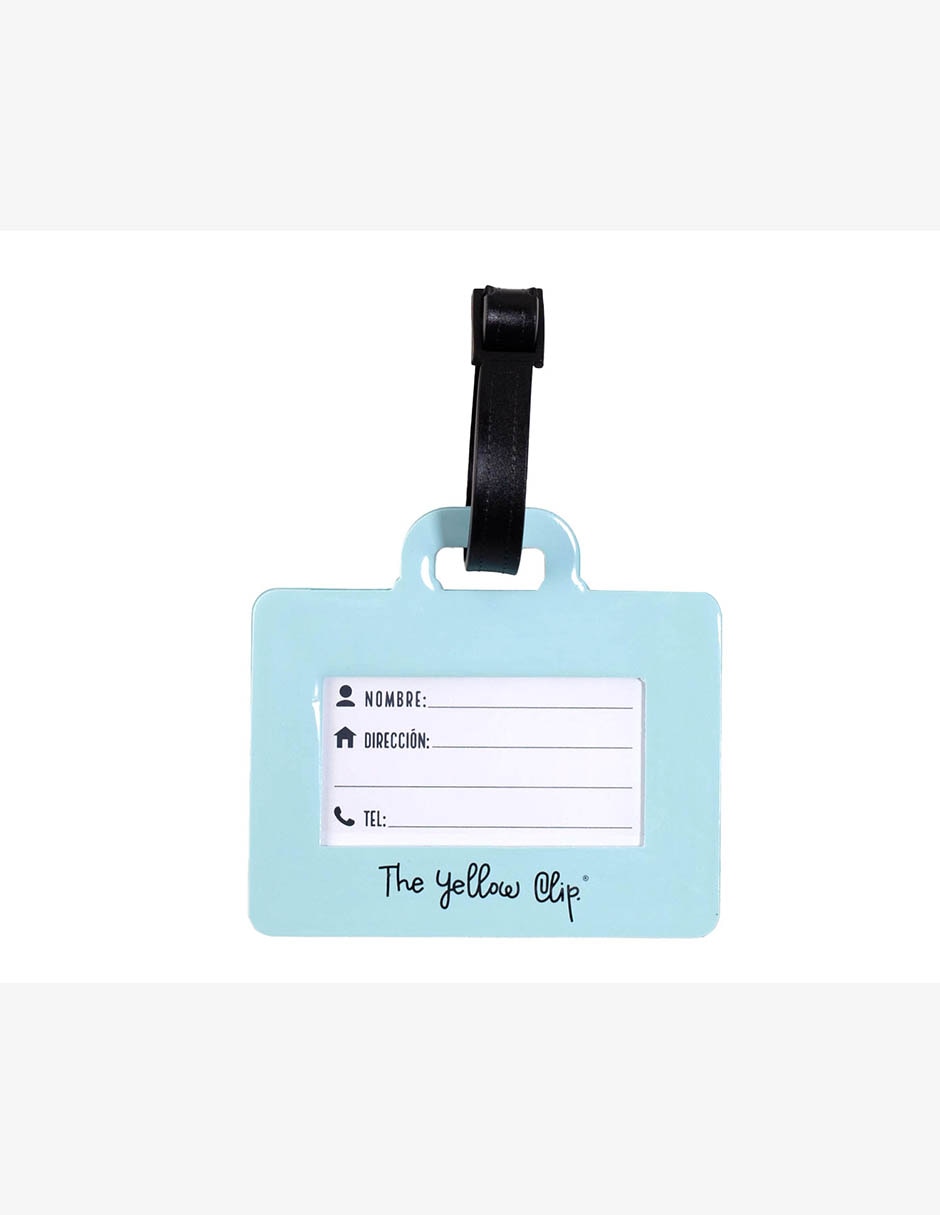 Identificador de maleta Travel forma Rectangular de Plástico 4
