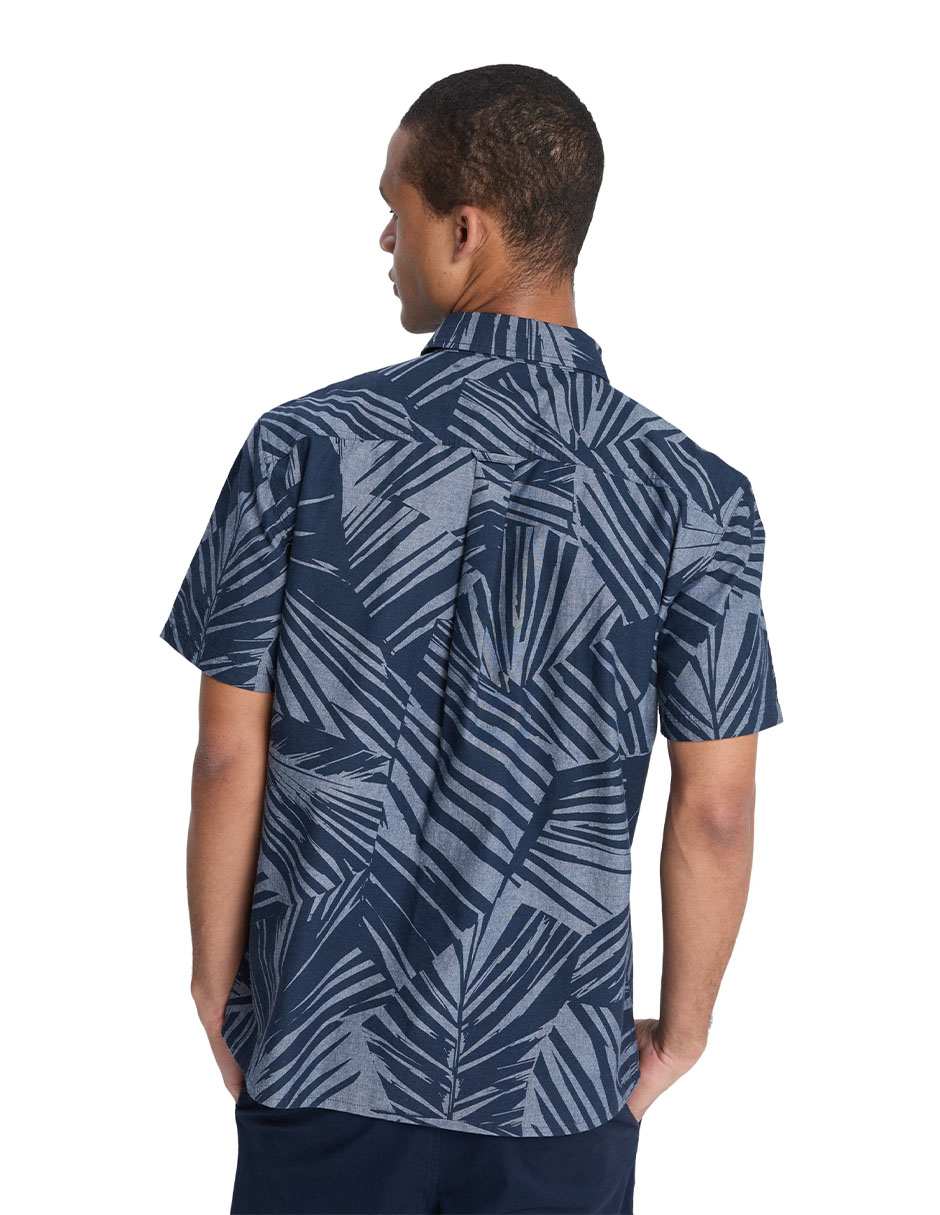 Camisa casual fall 26 de algodón manga corta para hombre 4