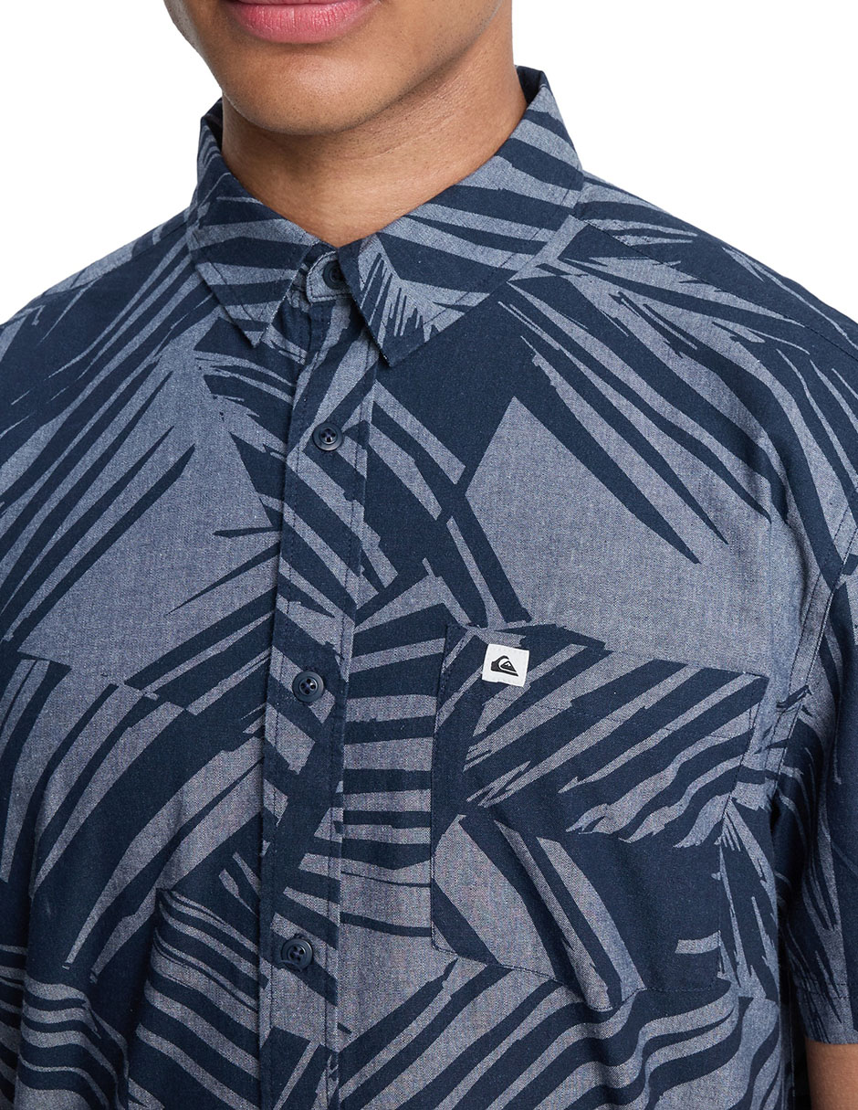Camisa casual fall 26 de algodón manga corta para hombre 3