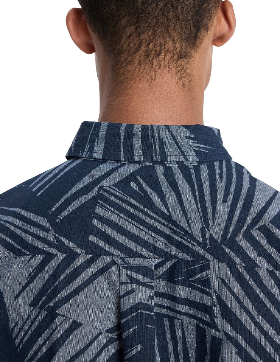 Camisa casual fall 26 de algodón manga corta para hombre 2