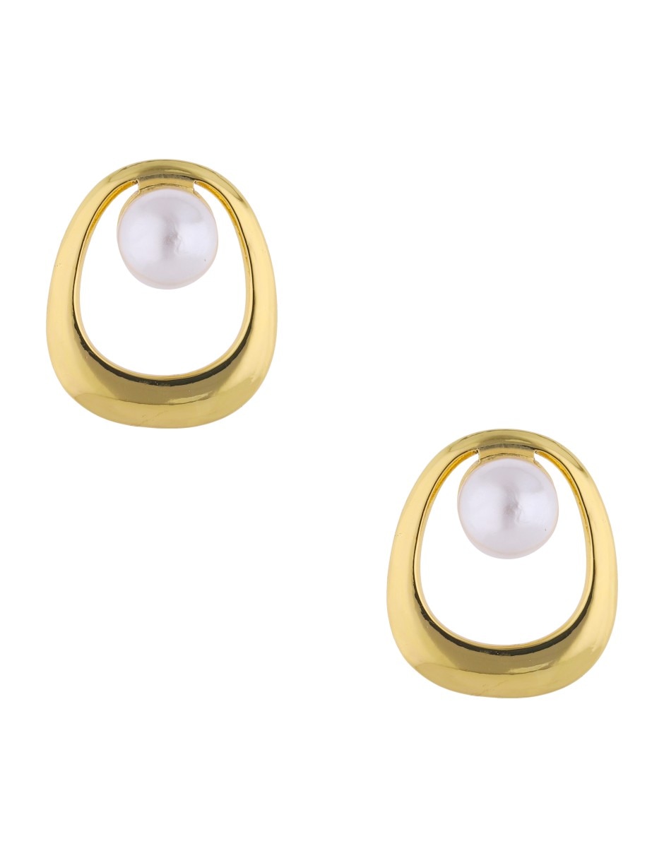 Aretes con acabado brillante Aretes con acabado brillante