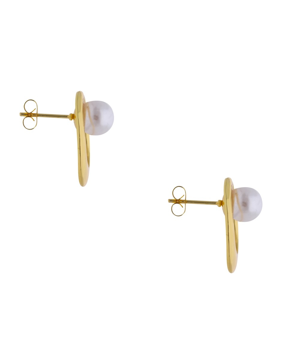 Aretes con acabado brillante 2