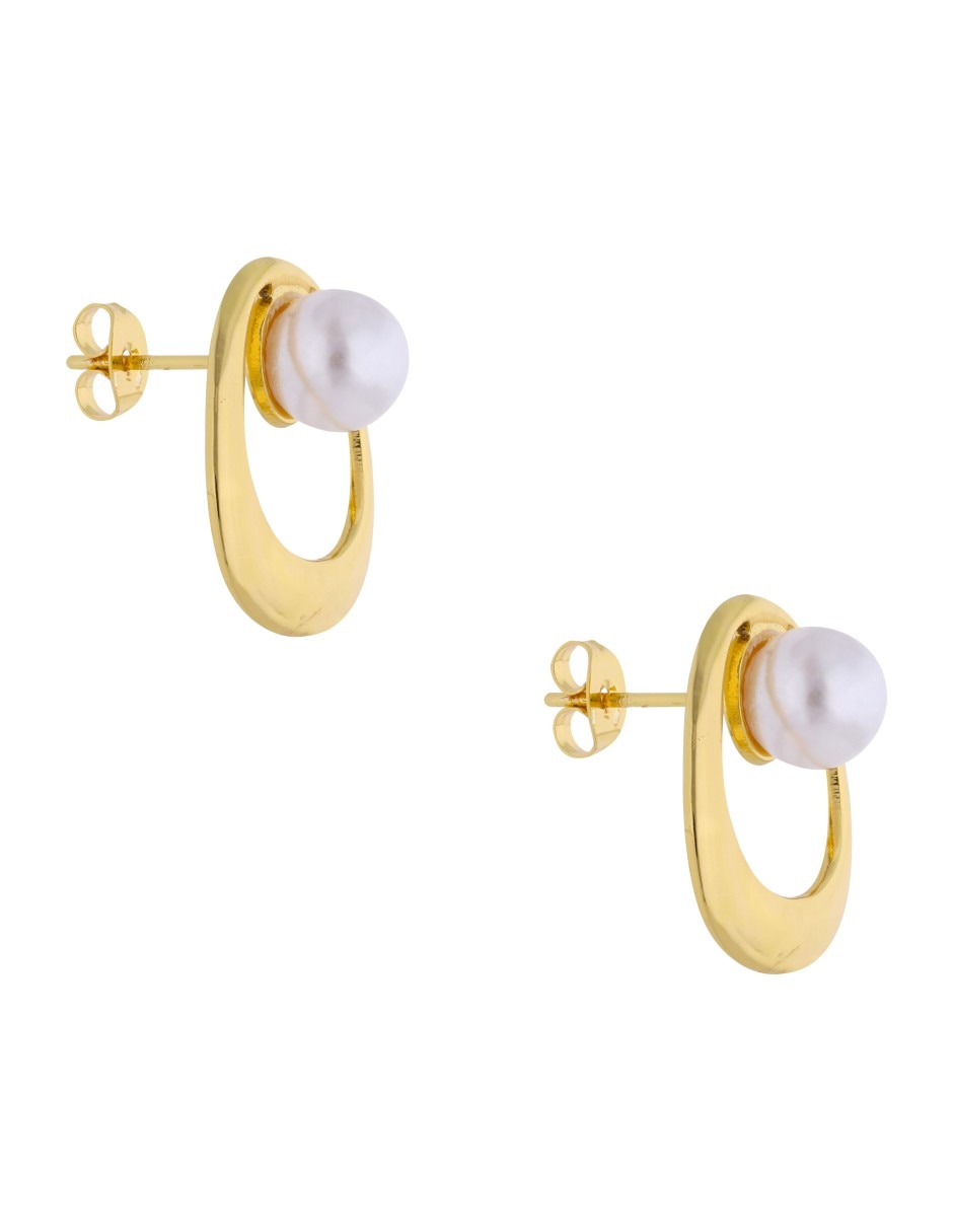 Aretes con acabado brillante 3