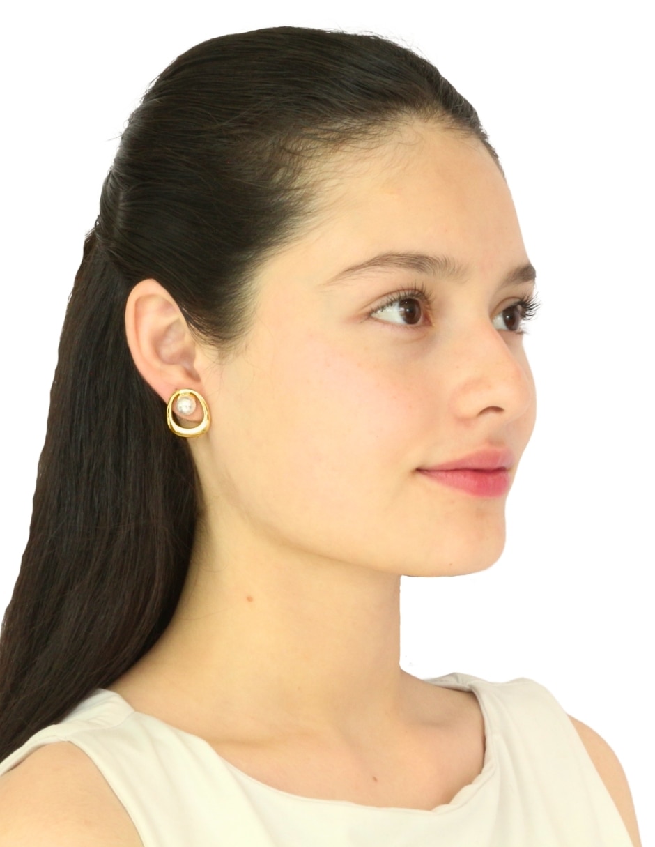 Aretes con acabado brillante 4