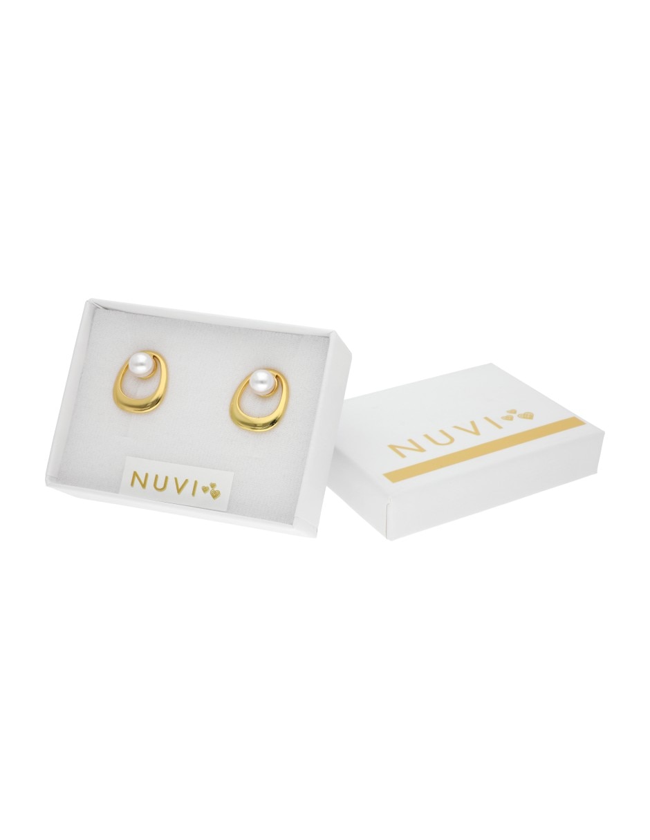 Aretes con acabado brillante 5
