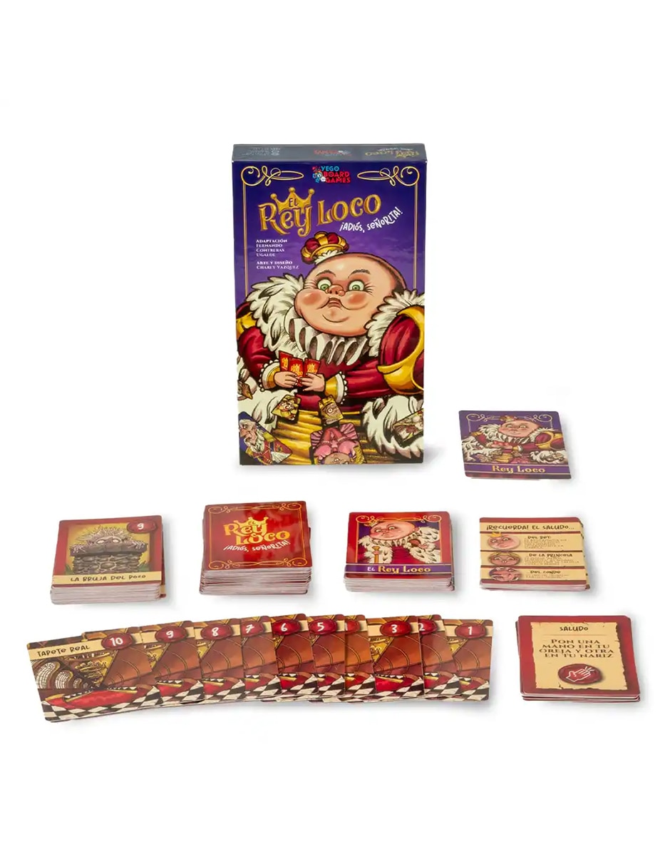 El Rey Loco: ¡Adiós Señorita! Yego Board Games