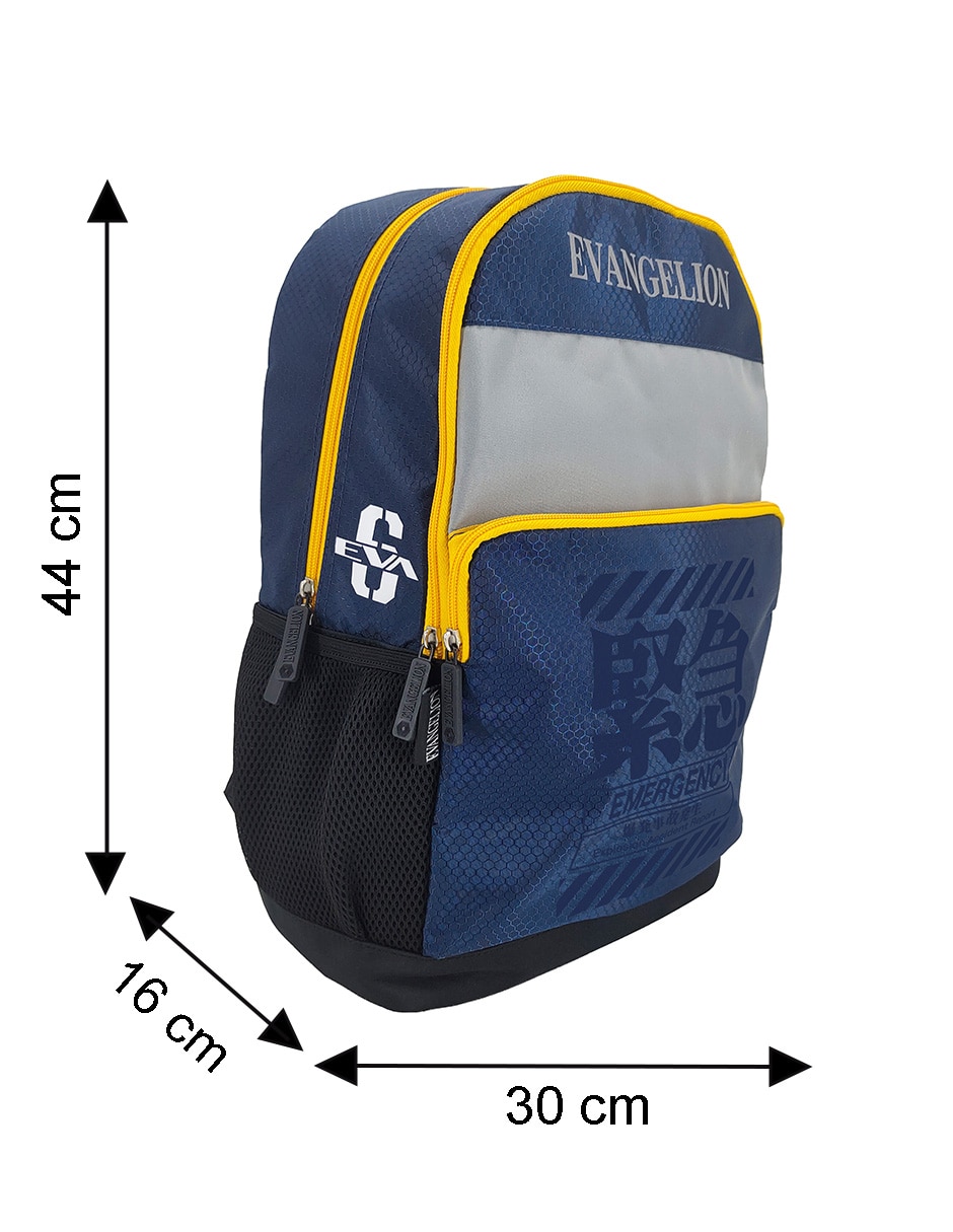 Mochila escolar Evangelion impermeable unisex 7