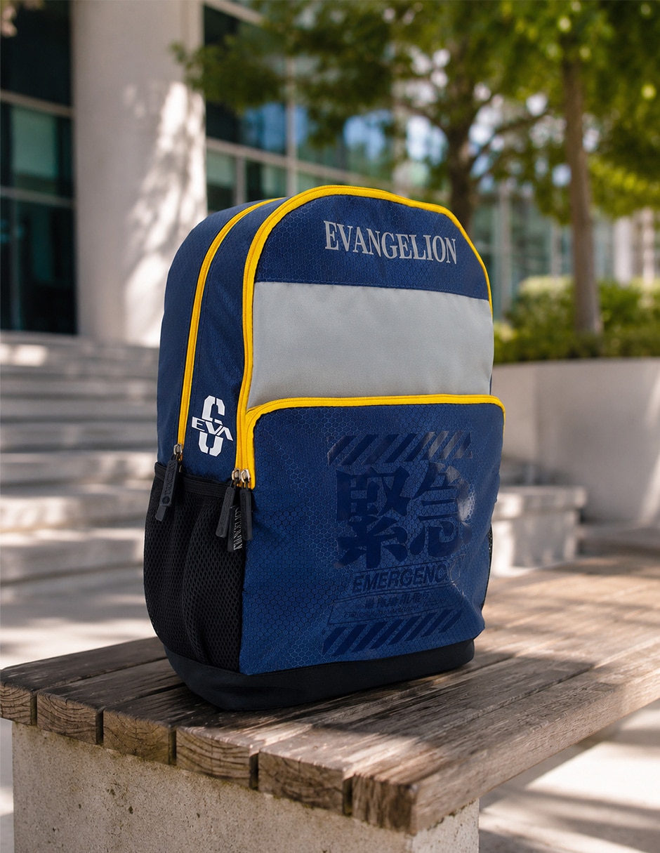 Mochila escolar Evangelion impermeable unisex 6