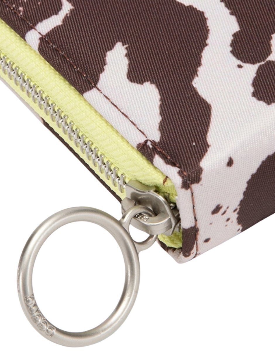 Tarjetero bubba poliéster cannes animal print para mujer