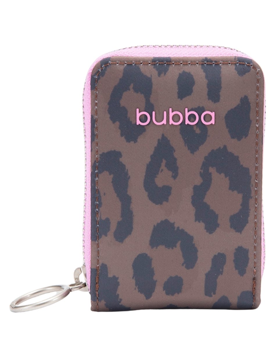 Tarjetero poliéster cannes animal print para mujer 1