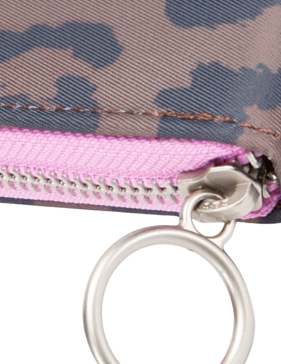 Tarjetero poliéster cannes animal print para mujer 4