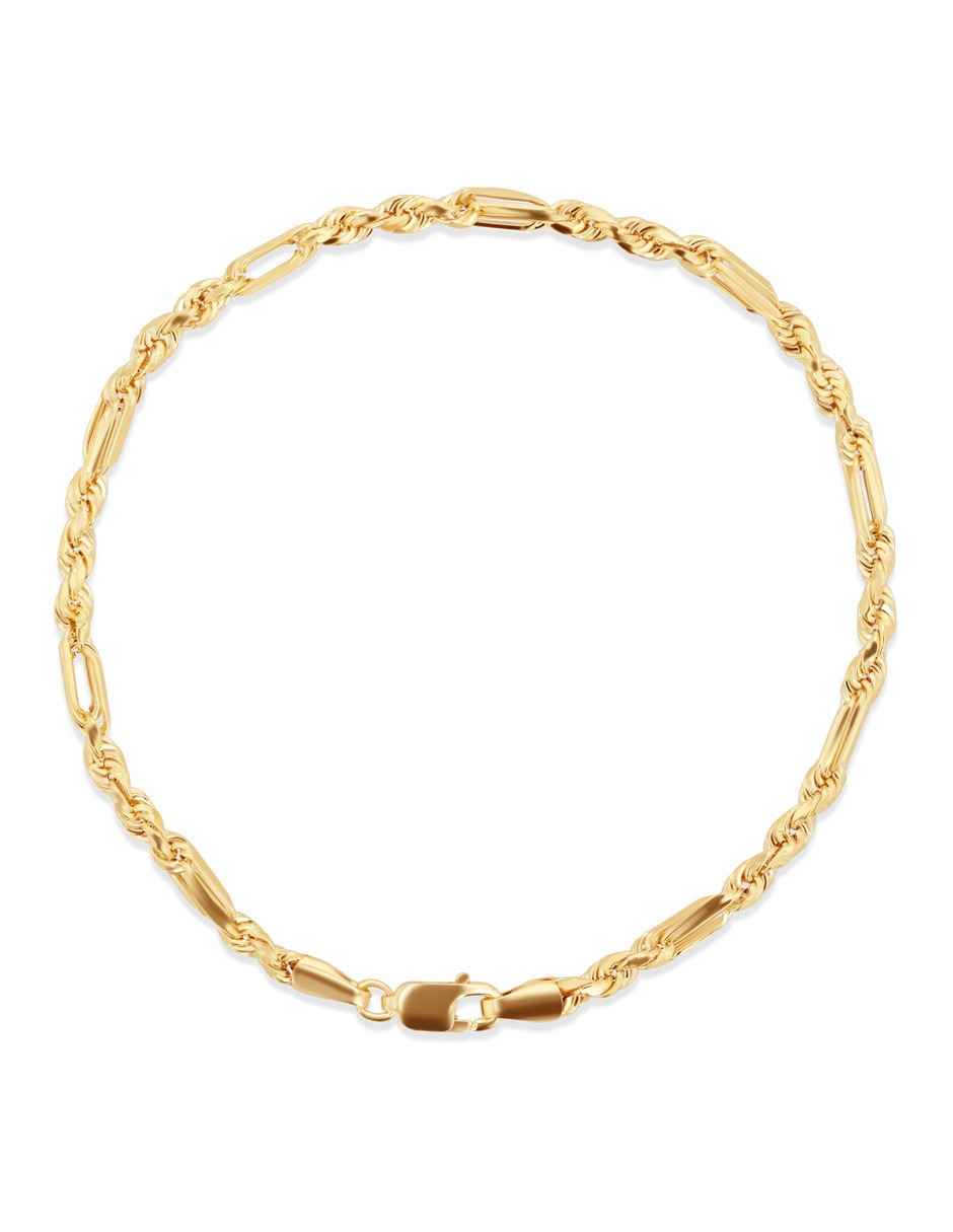 Pulsera de oro amarillo con 14 k acabado Pulsera de oro amarillo con 14 k acabado