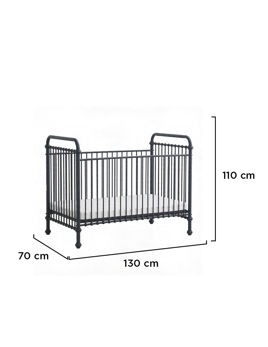 Cuna Vanlig Emery Negro