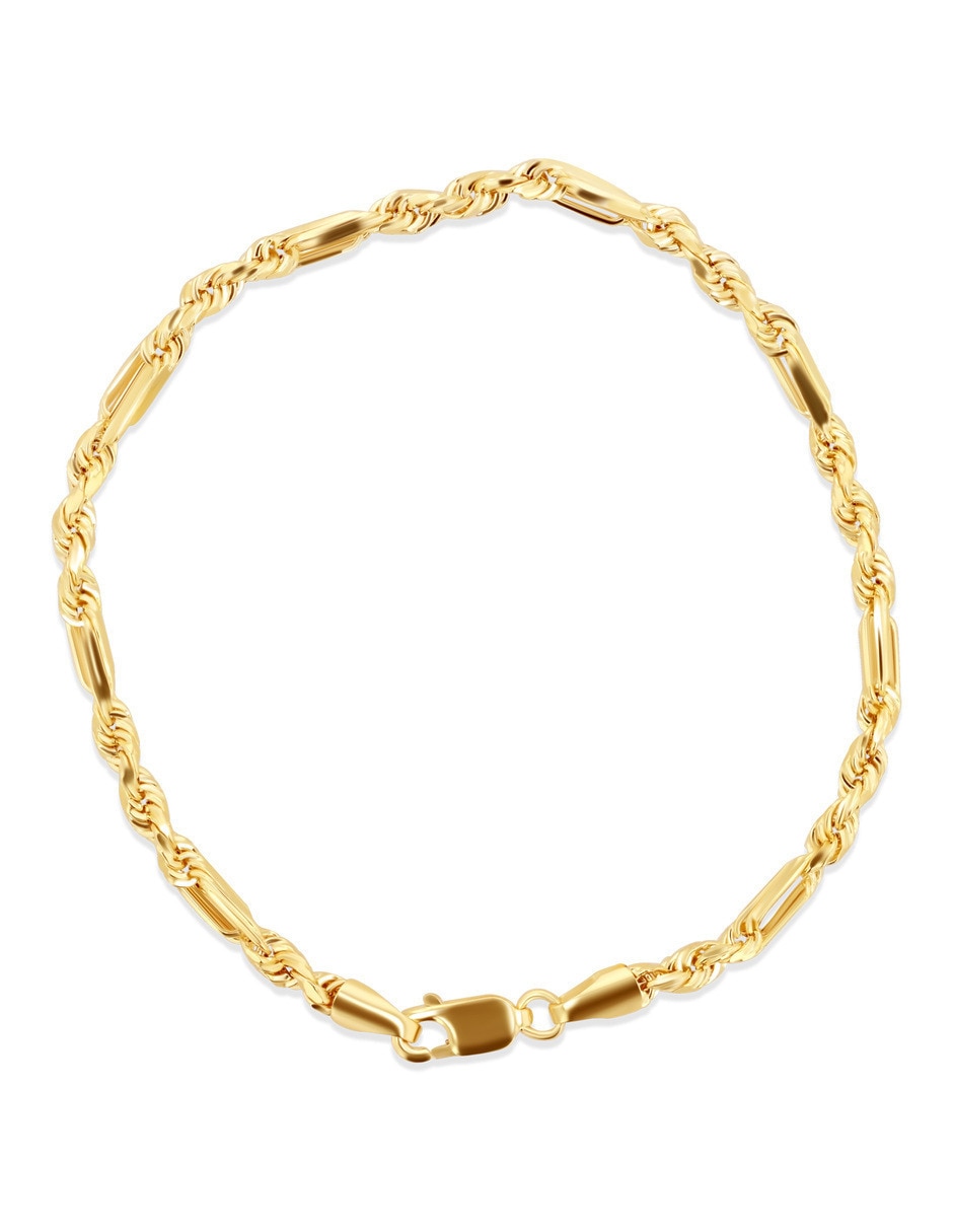 Pulsera de oro amarillo con 14 k acabado Pulsera de oro amarillo con 14 k acabado