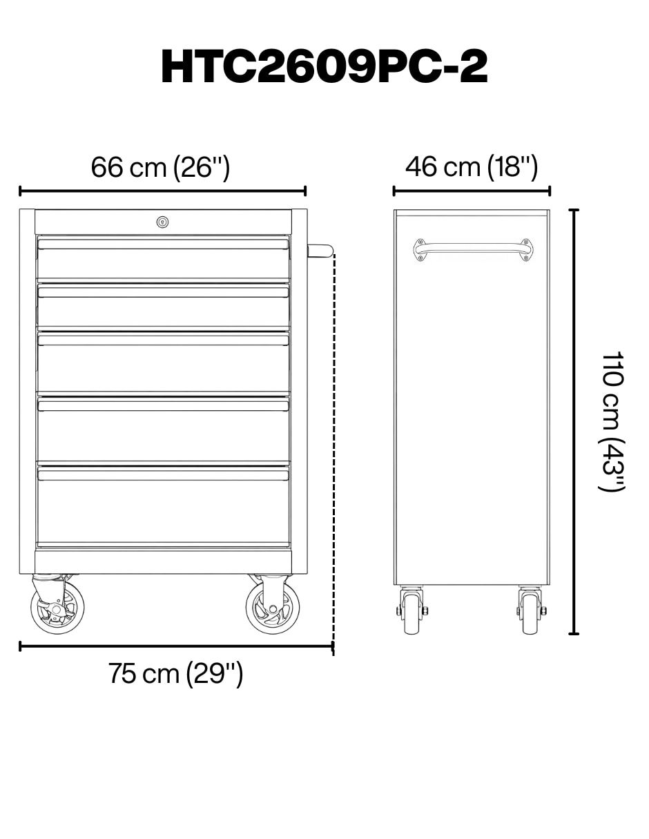 Gabinete Thor Kitchen de acero inoxidable