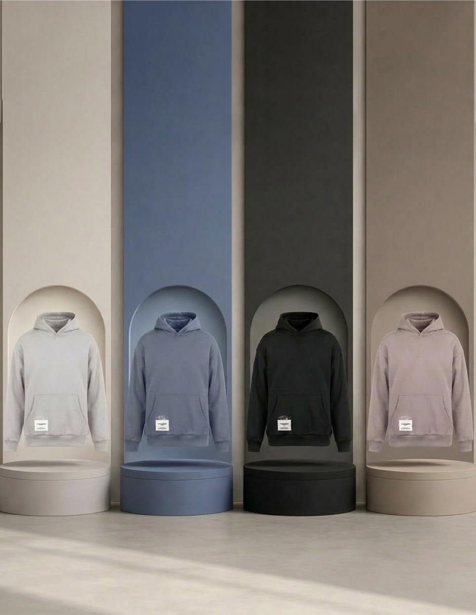Sudadera con bolsa canguro para mujer 7