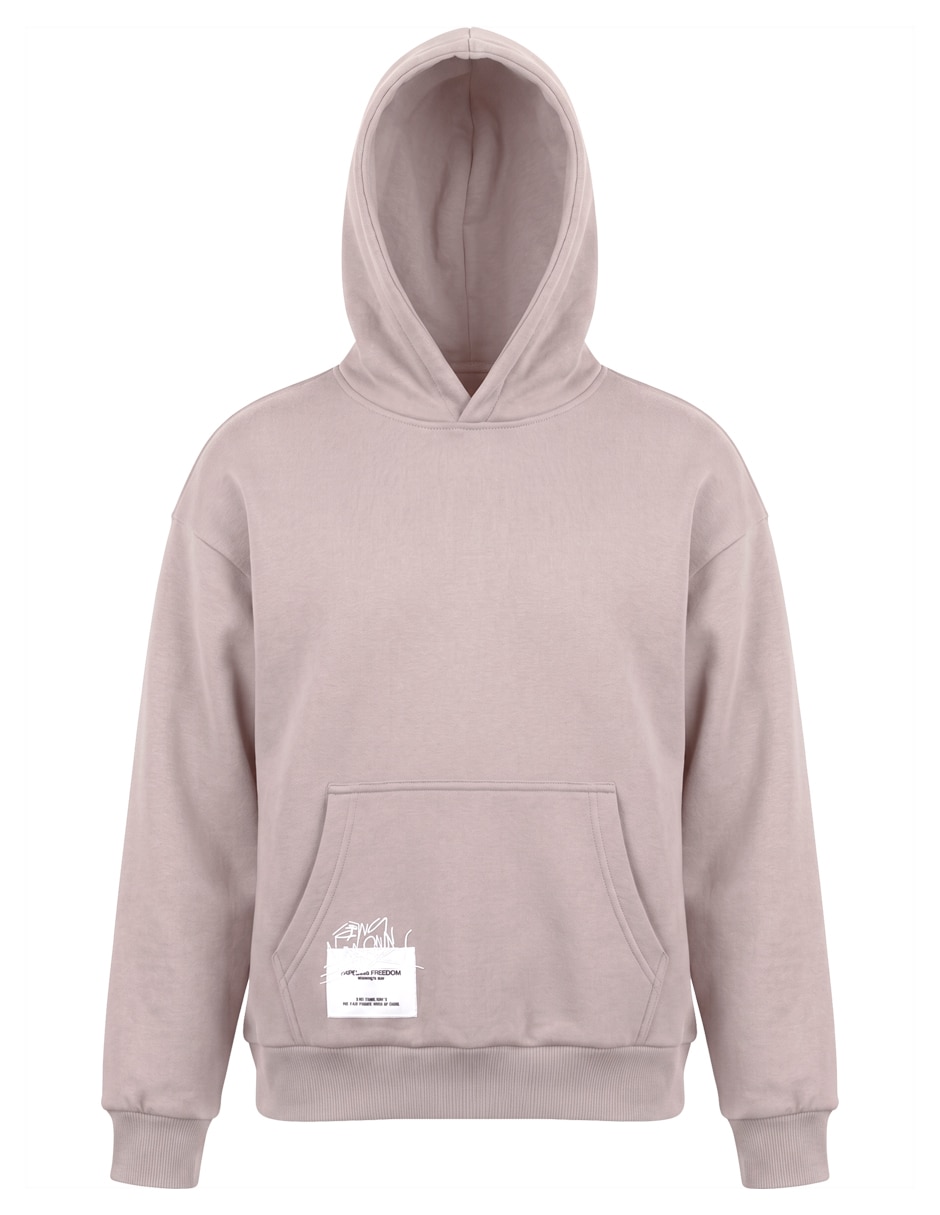 Sudadera con bolsa canguro Roosevelt para mujer
