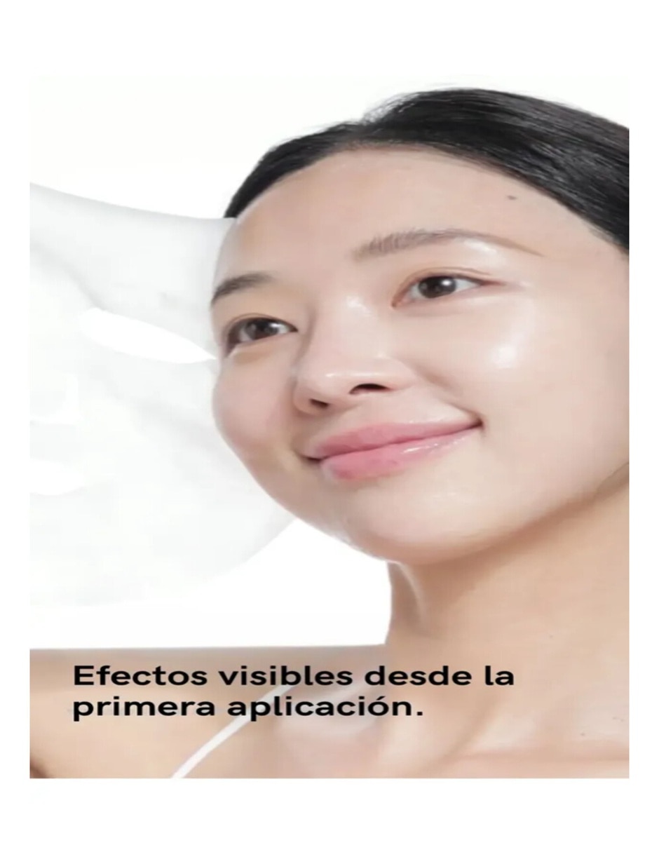 Mascarilla facial mascarilla glowy 10 pzs para calmar y regenerar la piel celimax