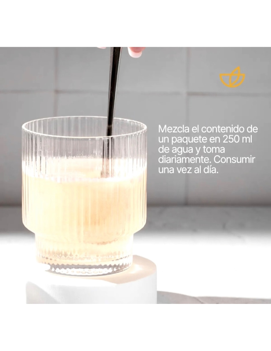 Suplemento alimenticio Nu Skin con prebióticos sabor Piña-coco de 30 sobres