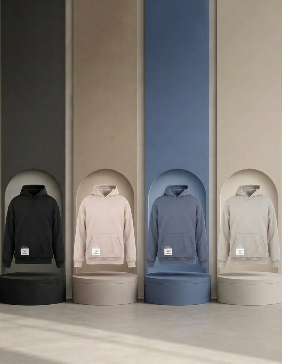 Sudadera con bolsa canguro para mujer 7