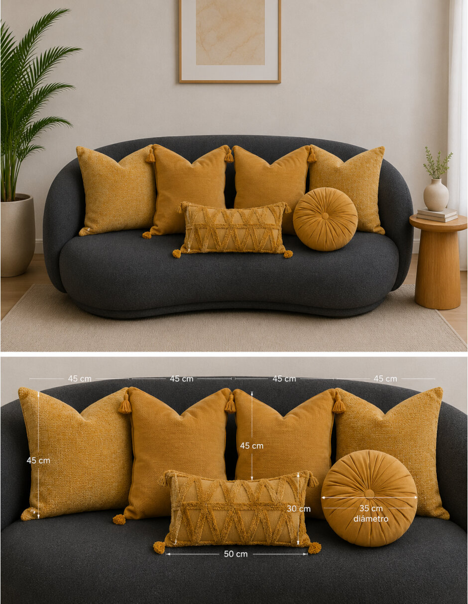 Set de cojín decorativo 2