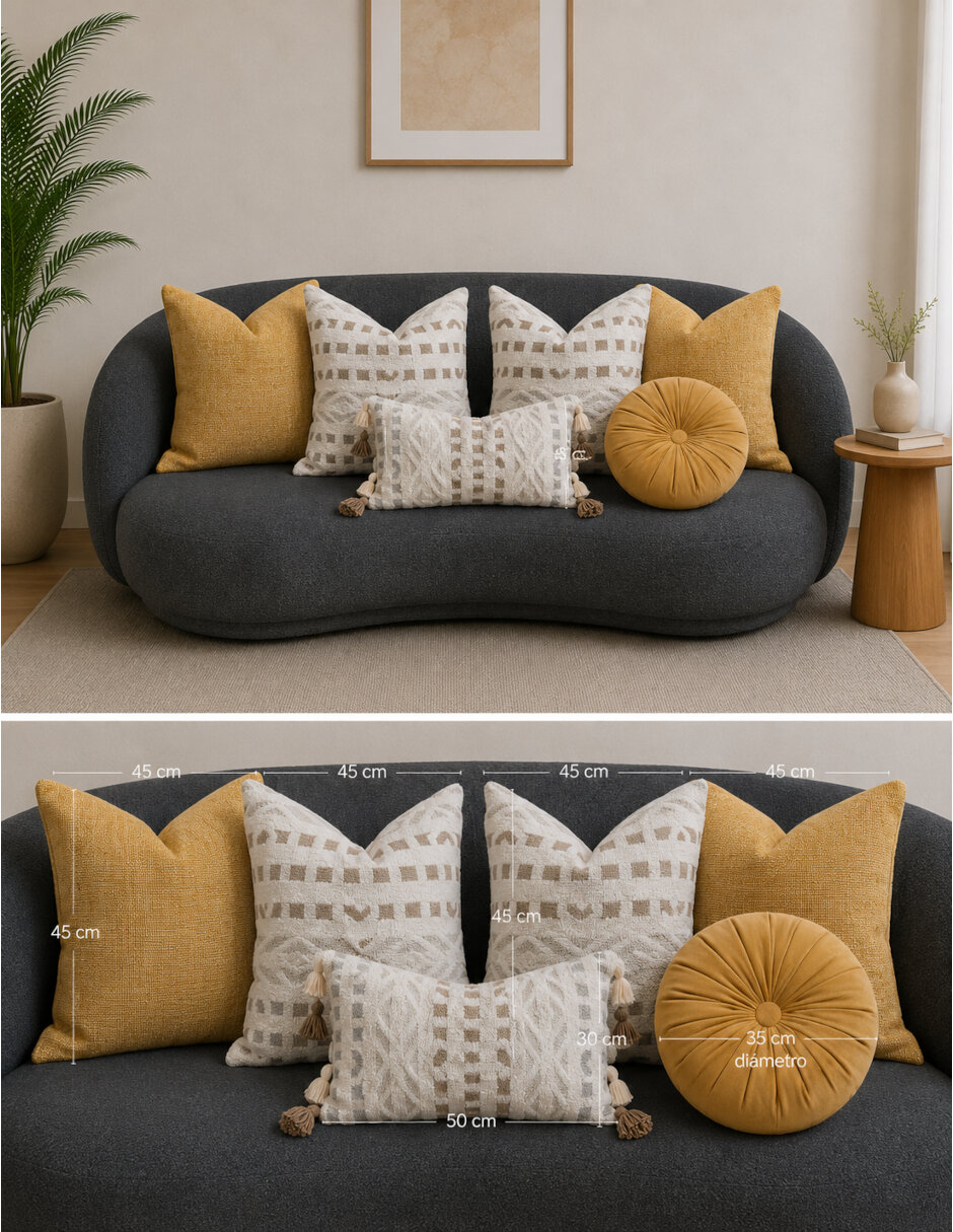 Set de cojín decorativo 2